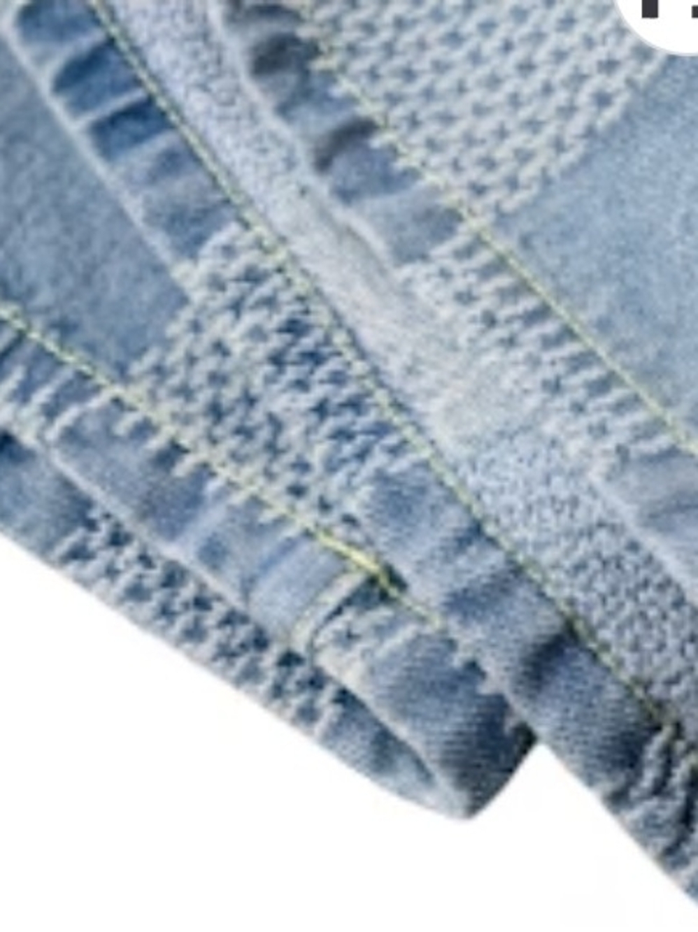 Louis Vuitton 3D Damier Denim Shorts - Picture 3 of 13